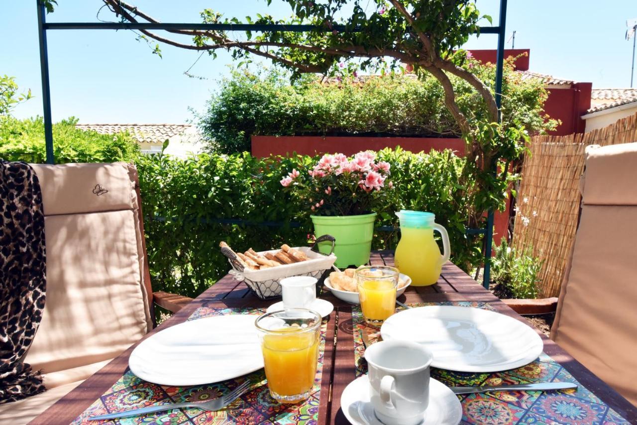 Barbati Beach House Apartamento Exterior foto