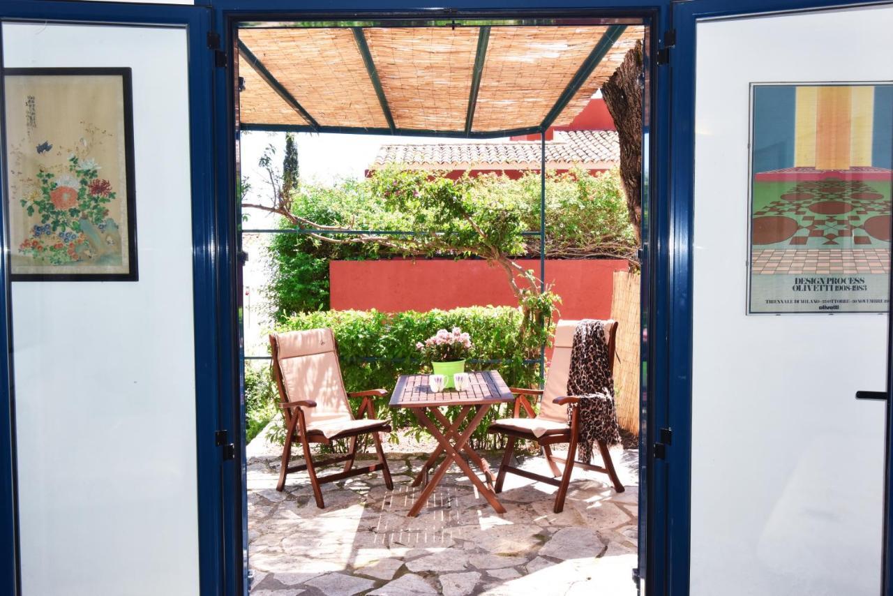 Barbati Beach House Apartamento Exterior foto
