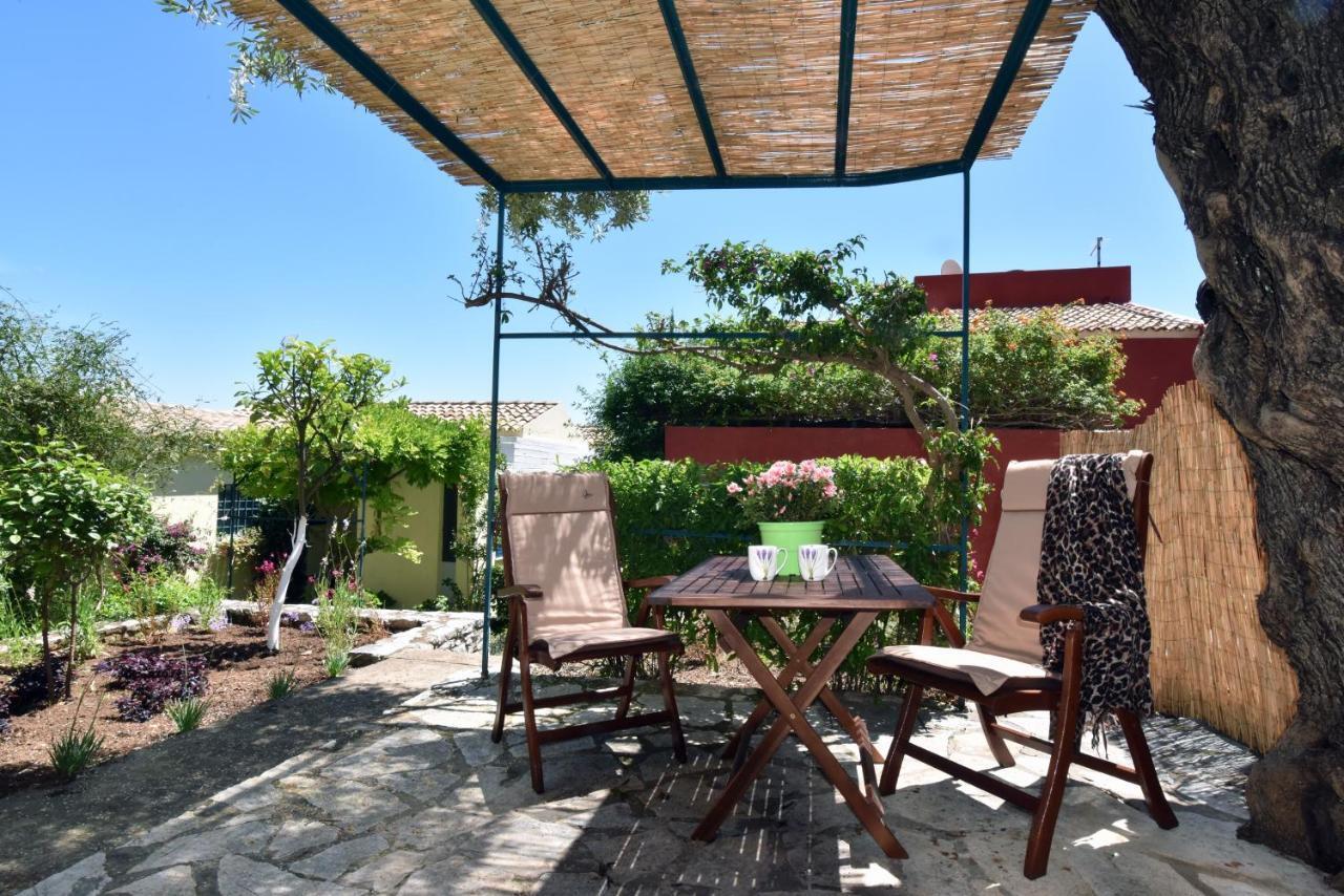 Barbati Beach House Apartamento Exterior foto