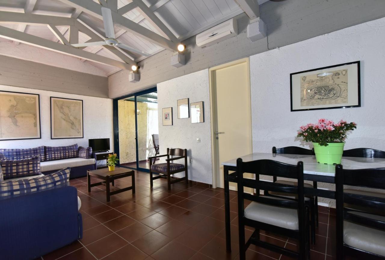 Barbati Beach House Apartamento Exterior foto
