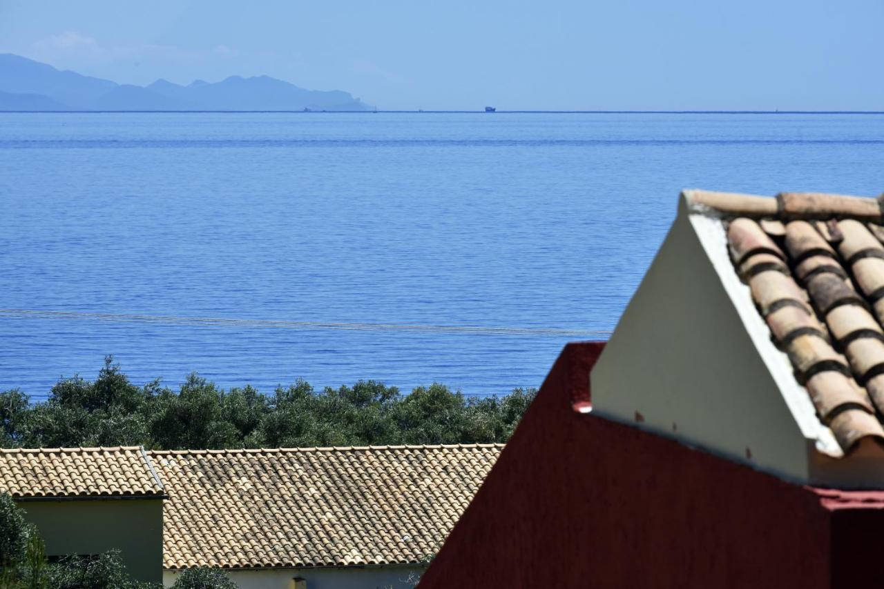 Barbati Beach House Apartamento Exterior foto