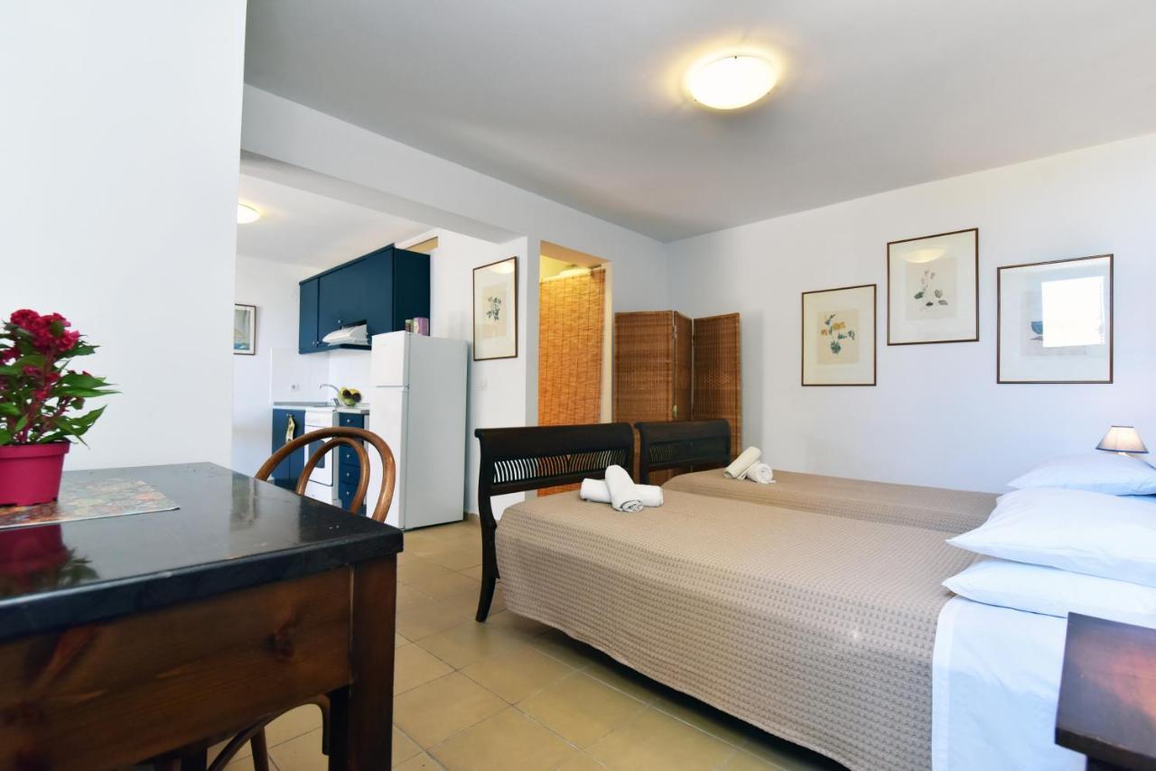 Barbati Beach House Apartamento Exterior foto